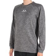 オークリー(OAKLEY)(メンズ)長袖Tシャツ メンズ Enhance Grid Crew 3.7 FOA405782-29A