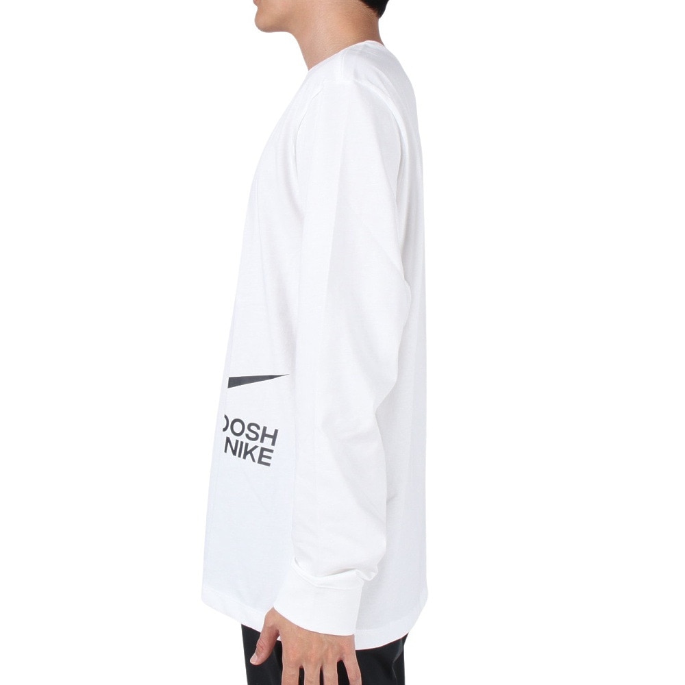 ナイキ（NIKE）（メンズ）スポーツウエア ビッグ スウッシュ Tシャツ 長袖 FJ1120-100 ロンT