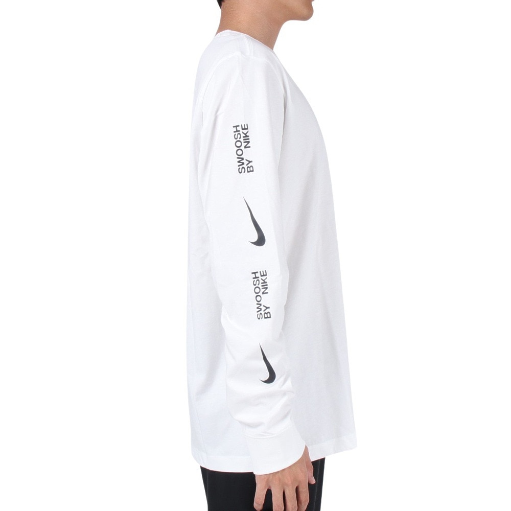 ナイキ（NIKE）（メンズ）スポーツウエア ビッグ スウッシュ 長袖Tシャツ FJ1120-100