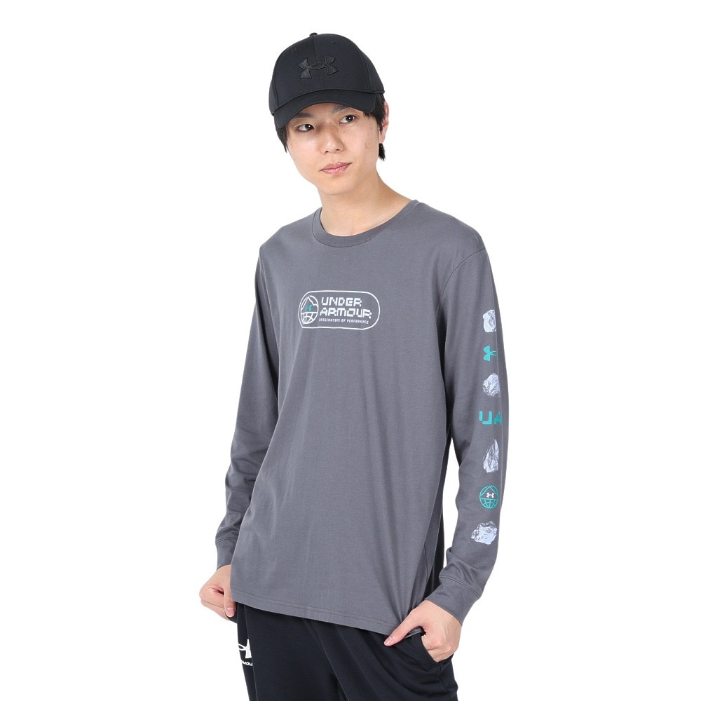 アンダーアーマー（UNDER ARMOUR）（メンズ）ロックフォーメーション ロングスリーブTシャツ 1382893 025