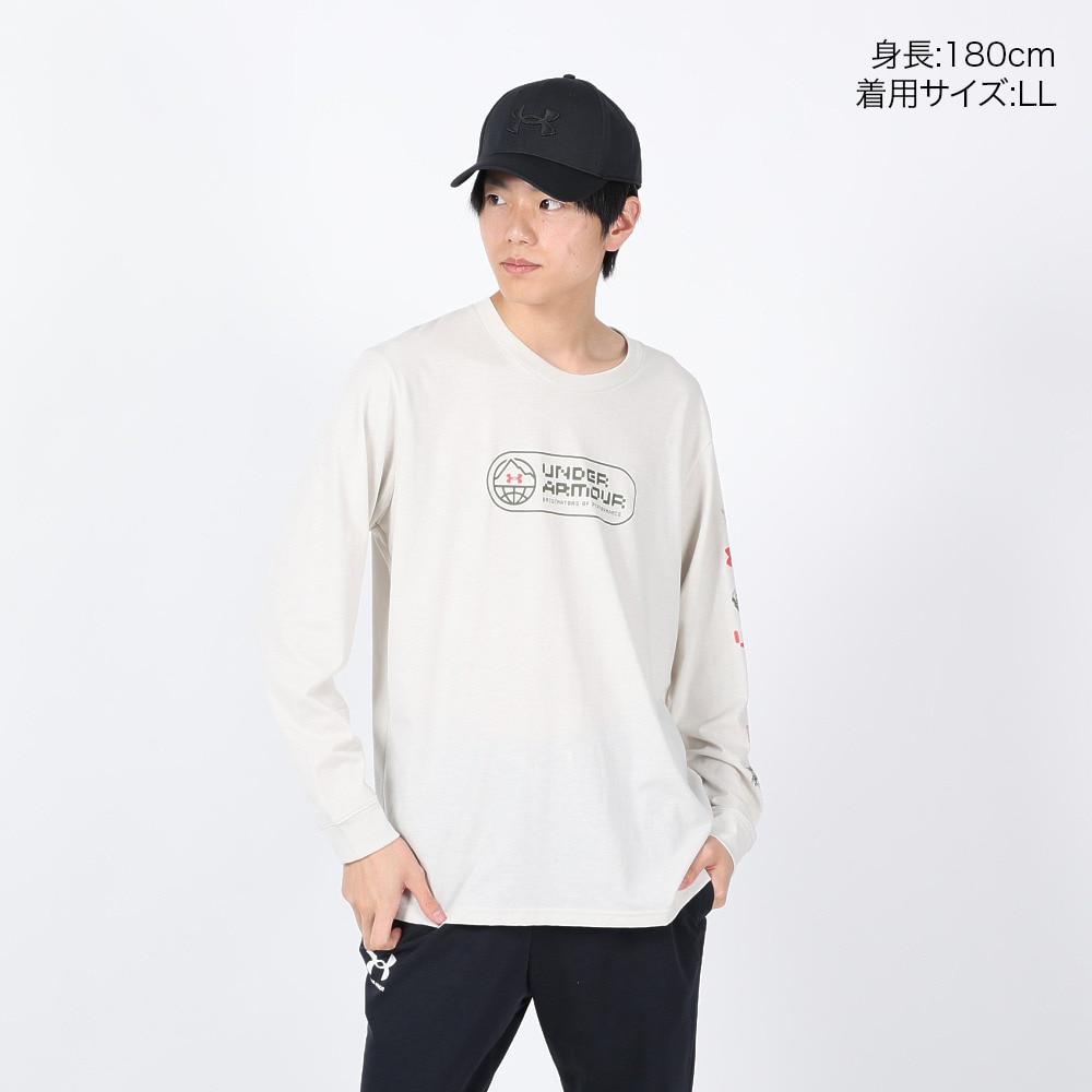 アンダーアーマー（UNDER ARMOUR）（メンズ）ロックフォーメーション ロングスリーブTシャツ 1382893 110