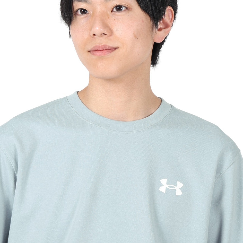 アンダーアーマー（UNDER ARMOUR）（メンズ）オーバーサイズ グラフィック ロングスリーブTシャツ 1385508 465