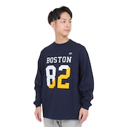(メンズ)900 スプリット82 BOSTON プリント長袖Tシャツ AMT35109PGM