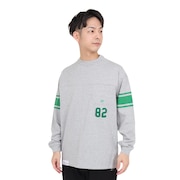 (メンズ)900 フットボールTシャツ 長袖 AMT35110AG ロンT