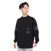 (メンズ)900 フットボール長袖Tシャツ AMT35110BK