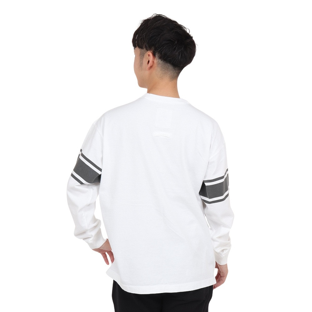 ニューバランス（new balance）（メンズ）900 フットボール長袖Tシャツ AMT35110WT