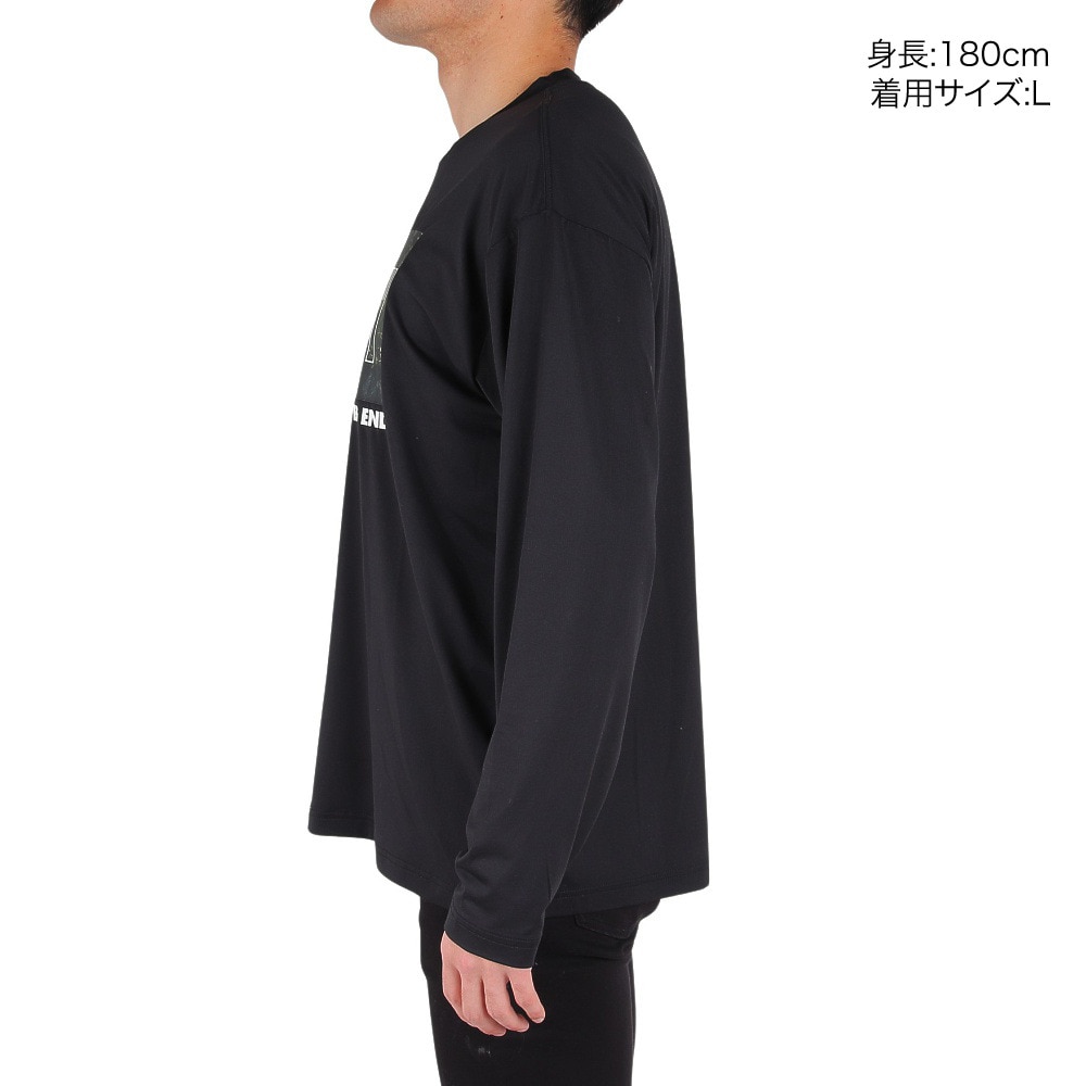 オークリー（OAKLEY）（メンズ）長袖Tシャツ Enhance Qd Bold Evo 2.0 FOA405178-02E