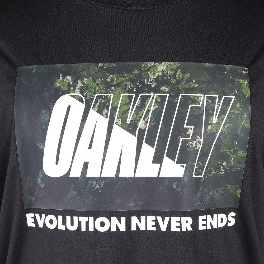 オークリー（OAKLEY）（メンズ）長袖Tシャツ Enhance Qd Bold Evo 2.0 FOA405178-02E