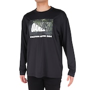 オークリー（OAKLEY）（メンズ）長袖Tシャツ Enhance Qd  Bold Evo 2.0 FOA405178-02E