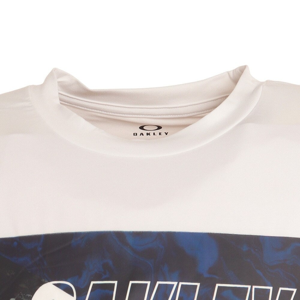オークリー（OAKLEY）（メンズ）長袖Tシャツ Enhance Qd Bold Evo 2.0 FOA405178-100