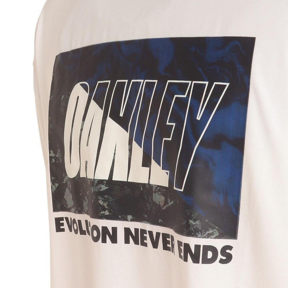 オークリー（OAKLEY）（メンズ）長袖Tシャツ Enhance Qd Bold Evo 2.0 FOA405178-100