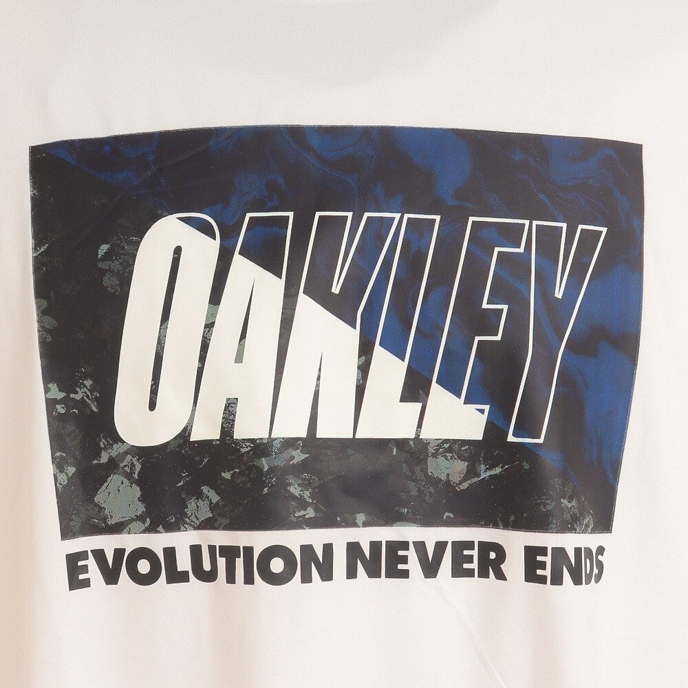 オークリー（OAKLEY）（メンズ）長袖Tシャツ Enhance Qd Bold Evo 2.0 FOA405178-100