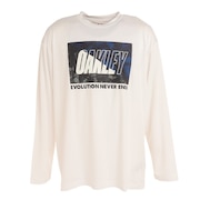 オークリー（OAKLEY）（メンズ）長袖Tシャツ Enhance Qd  Bold Evo 2.0 FOA405178-100