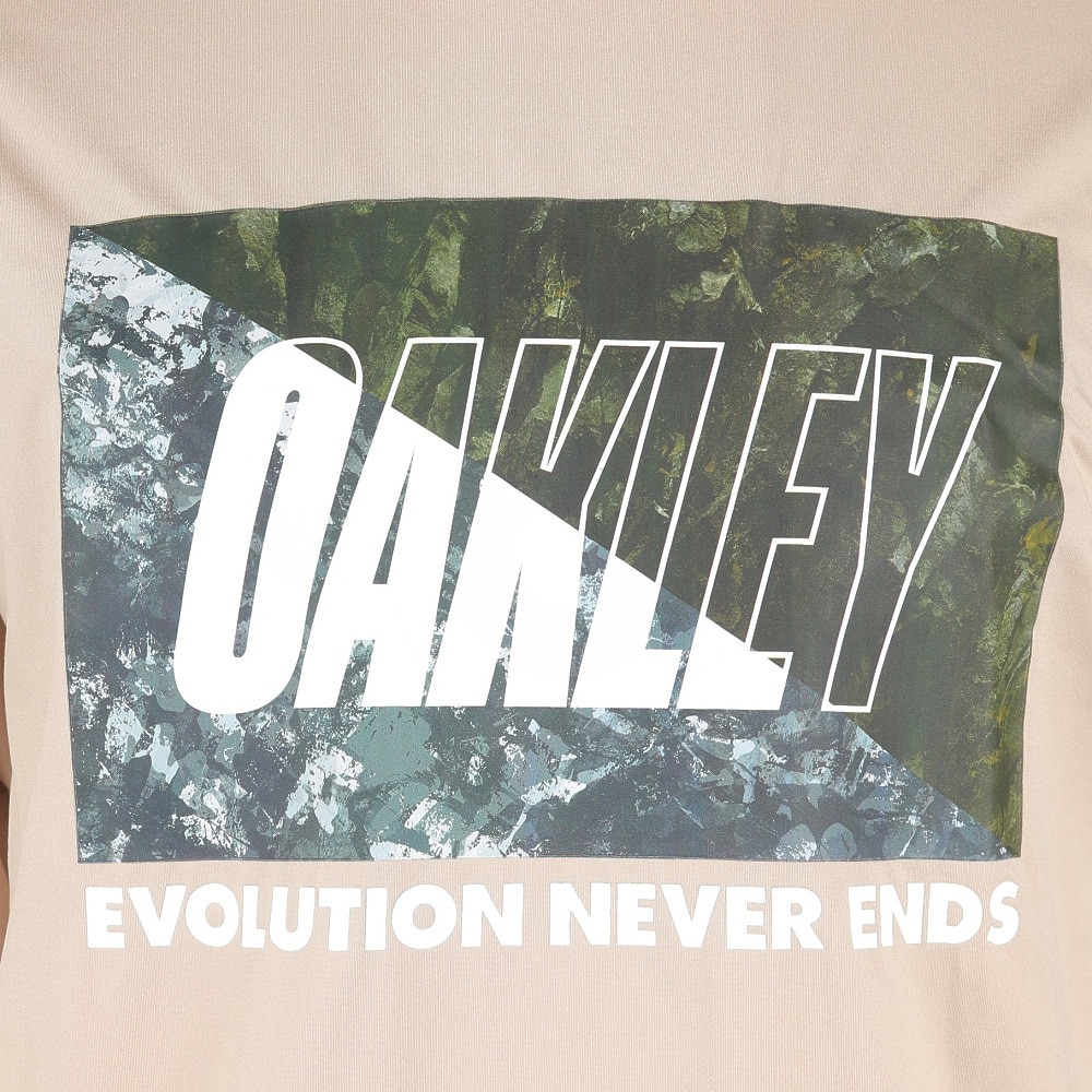 オークリー（OAKLEY）（メンズ）Enhance Qd 長袖Tシャツ Bold Evo 2.0 FOA405178-31R