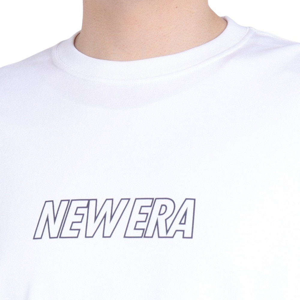 ニューエラ（NEW ERA）（メンズ、レディース）オーバーサイズド パフォーマンス 長袖Tシャツ Sleeve Line 14121995