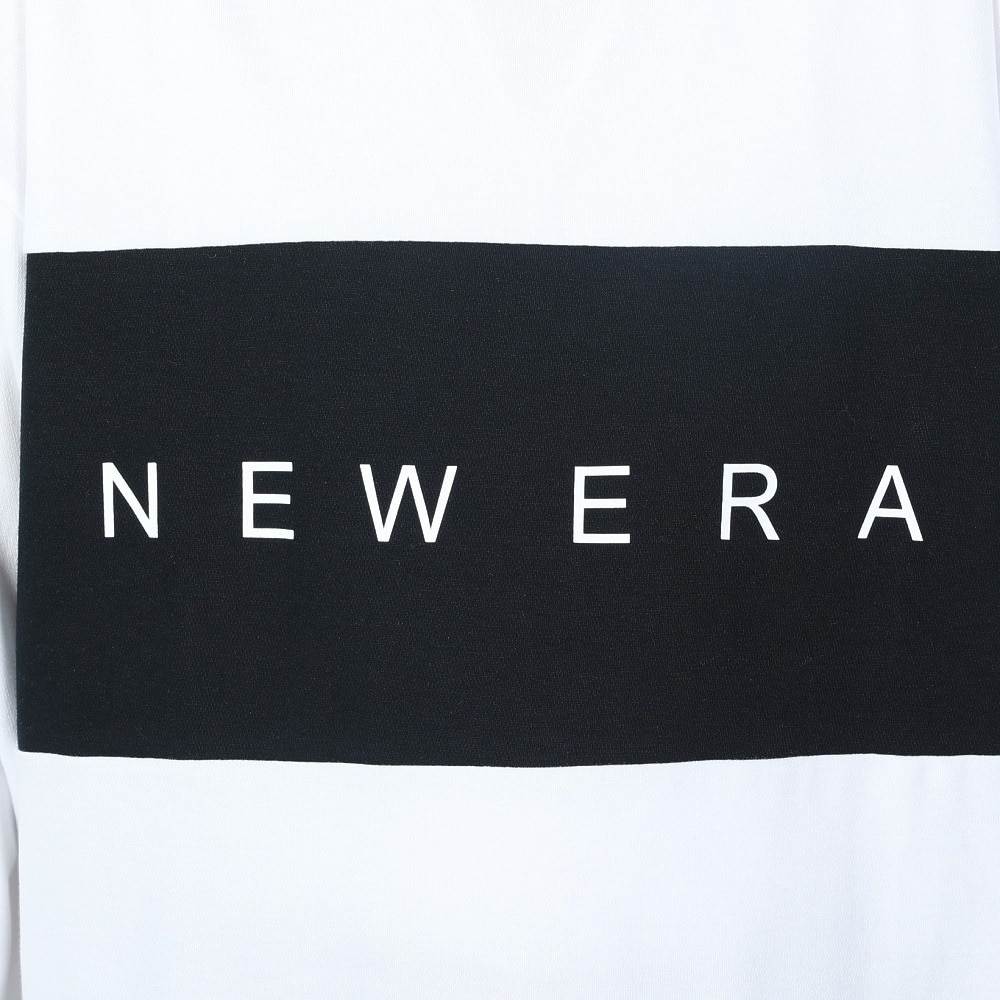 ニューエラ（NEW ERA）（メンズ、レディース）オーバーサイズド パフォーマンス 長袖Tシャツ パネルロゴ 14121996