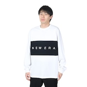 (メンズ、レディース)オーバーサイズド パフォーマンス 長袖Tシャツ パネルロゴ 14121996/14121997