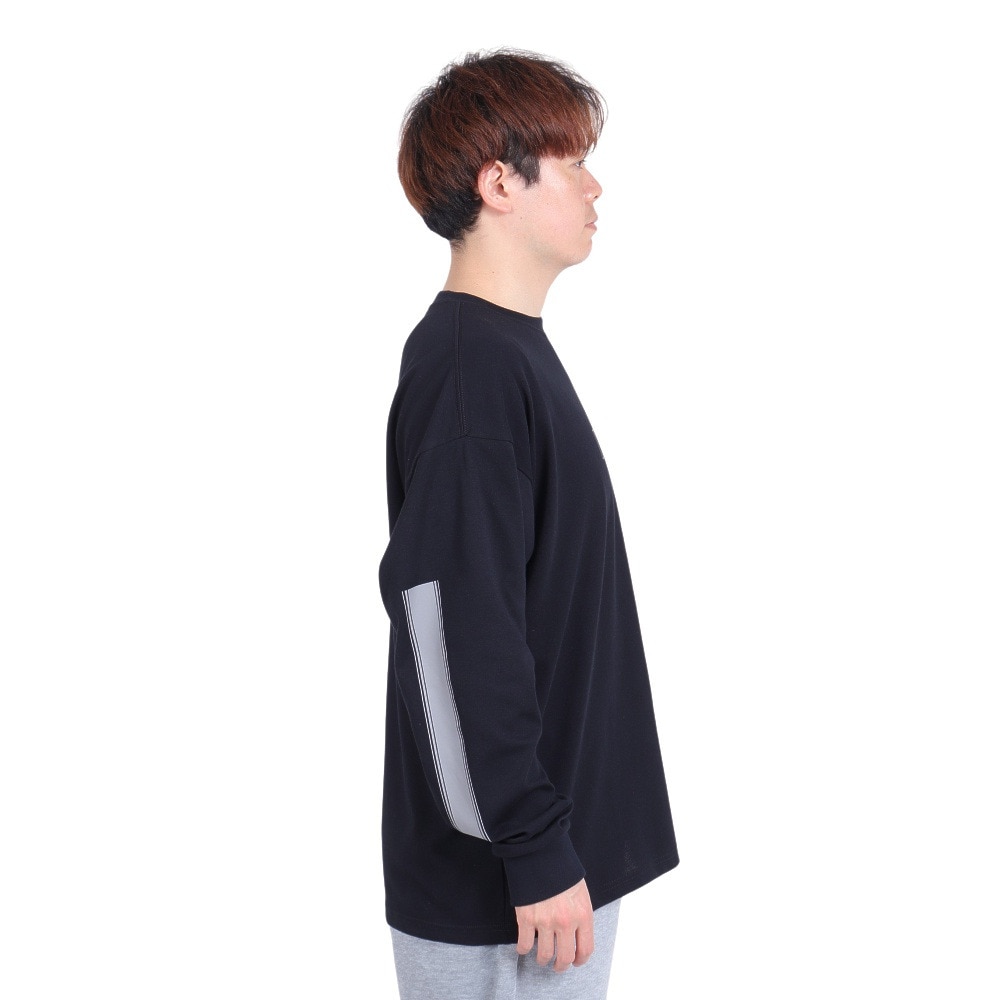ニューエラ（NEW ERA）（メンズ、レディース）オーバーサイズド パフォーマンス 長袖Tシャツ Sleeve Line 14121999