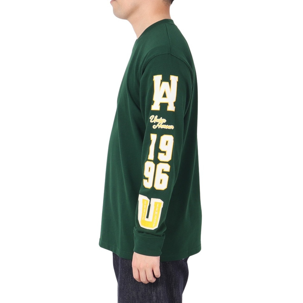 アンダーアーマー（UNDER ARMOUR）（メンズ）ヘビーウェイト カリージエイト ロングスリーブTシャツ 1388247 301