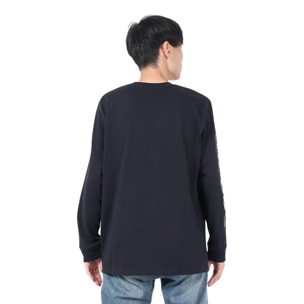 アンダーアーマー（UNDER ARMOUR）（メンズ）ヘビーウエイト スタムプト ロングスリーブ Tシャツ 1388839 001