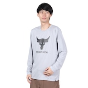 (メンズ)長袖Tシャツ プロジェクトロック BRAHMA BULLS 1374847 011