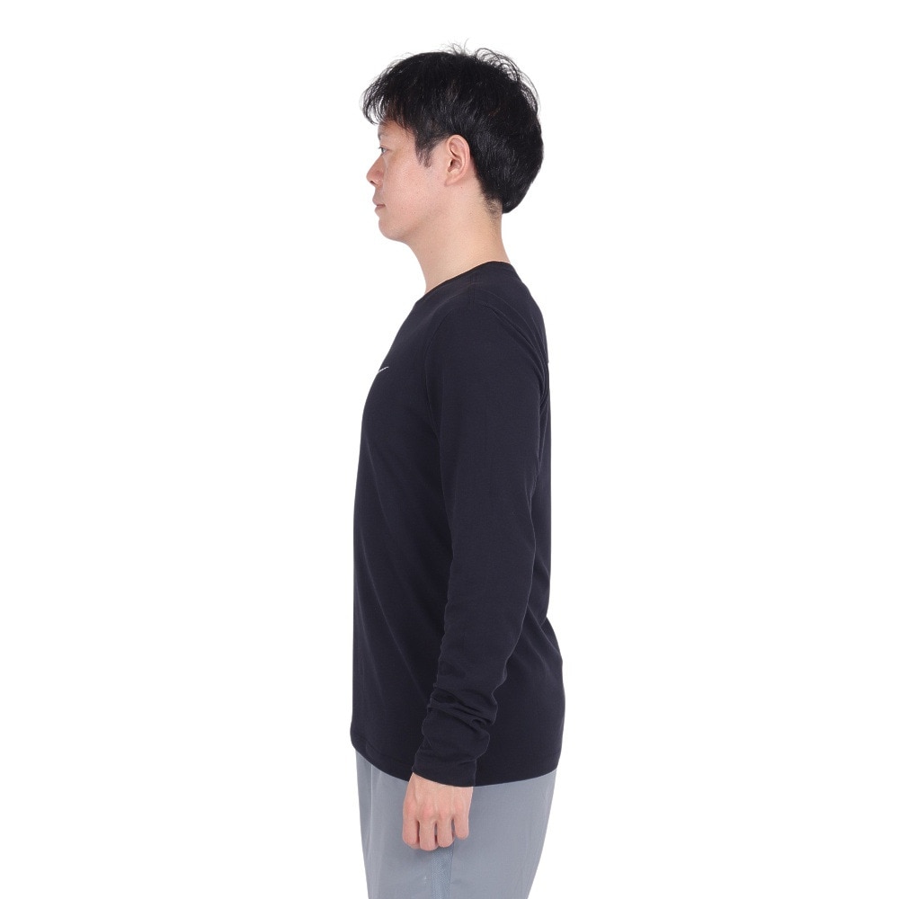 ナイキ（NIKE）（メンズ）ドライフィット SLUB LBR GFX 長袖Tシャツ FZ8035-010