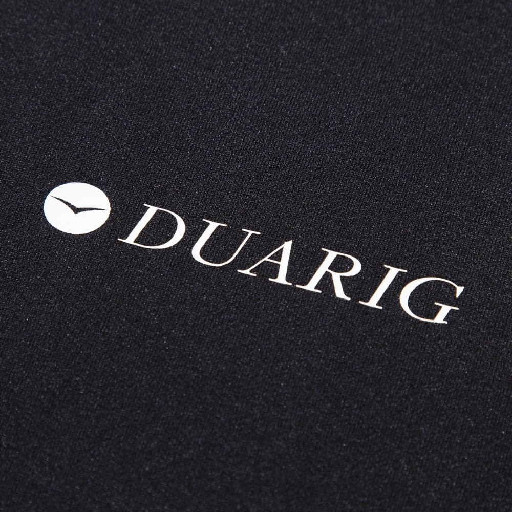 デュアリグ（DUARIG）（メンズ）クルーネック 長袖Tシャツ 4F0010-TRCT-863HD BLK
