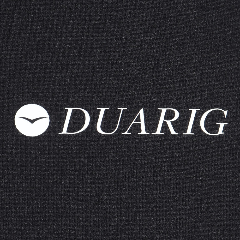 デュアリグ（DUARIG）（メンズ）クルーネック 長袖Tシャツ 4F0010-TRCT-863HD BLK