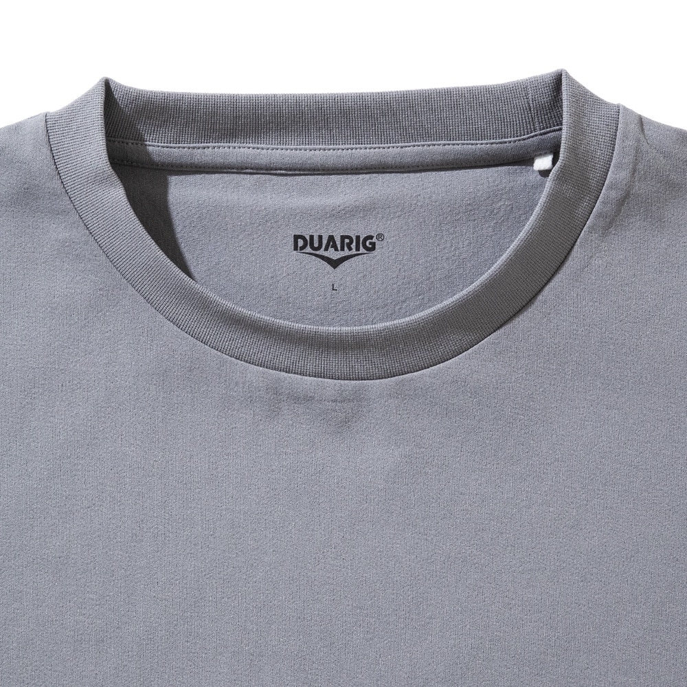 デュアリグ（DUARIG）（メンズ）クルーネック 長袖Tシャツ 4F0010-TRCT-863HD CGRY