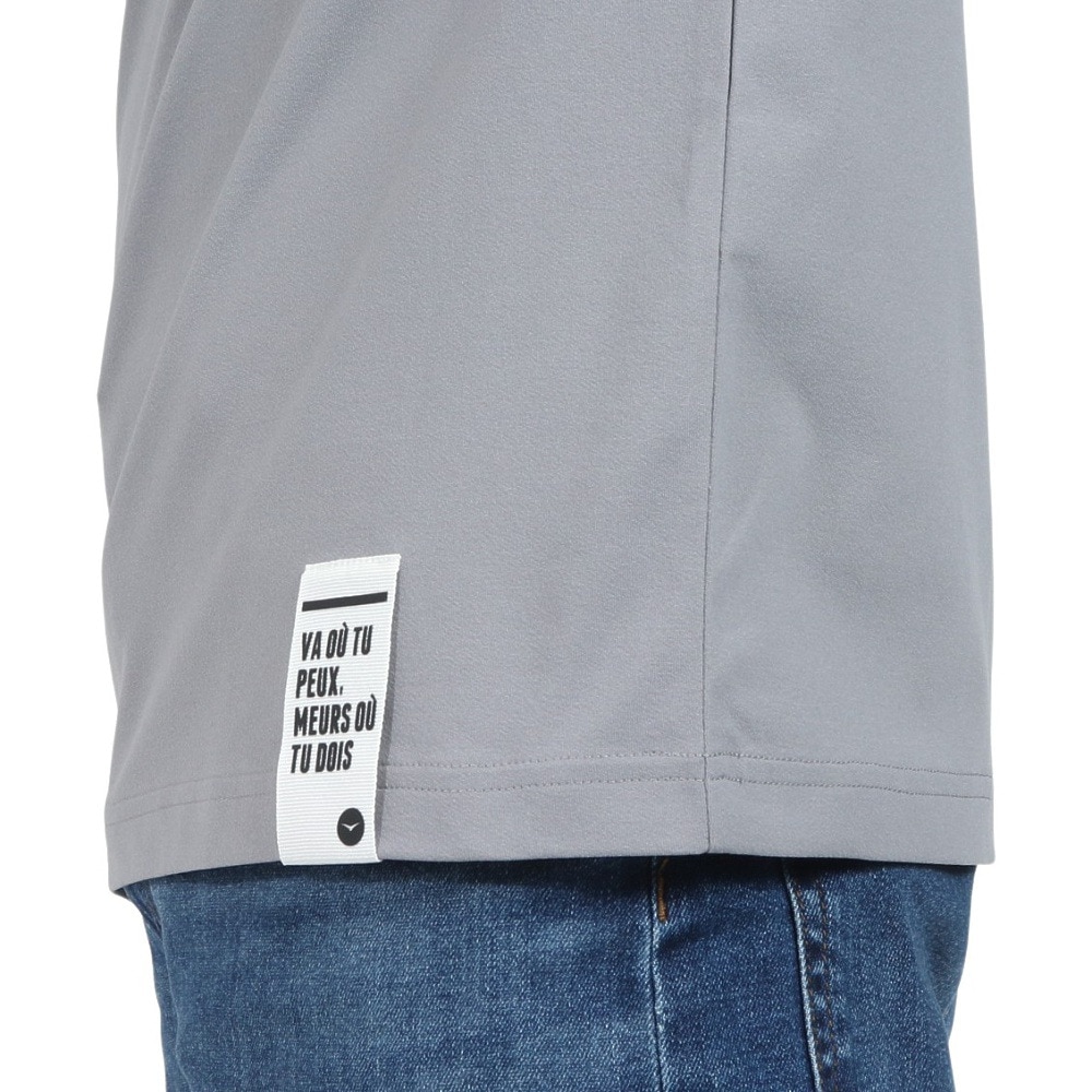 デュアリグ（DUARIG）（メンズ）クルーネック 長袖Tシャツ 4F0010-TRCT-863HD CGRY