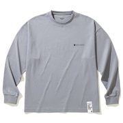 (メンズ)クルーネック 長袖Tシャツ 4F0010-TRCT-863HD CGRY