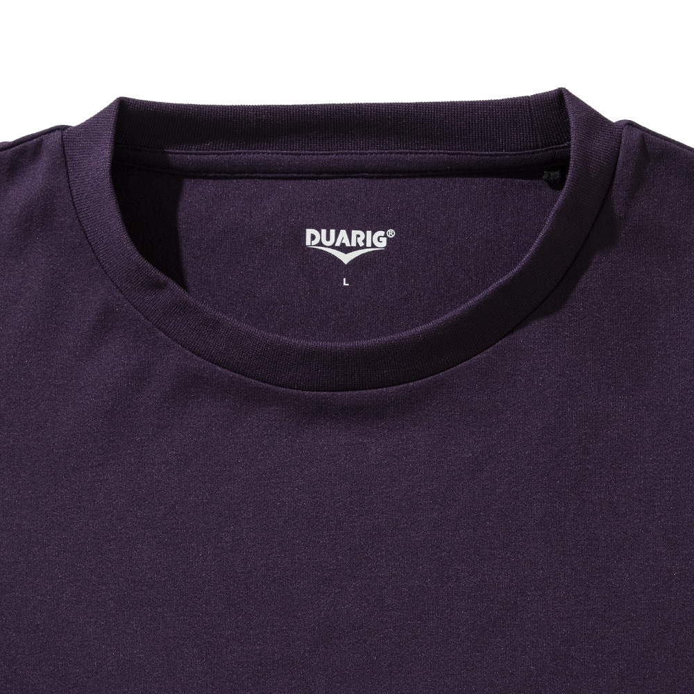 デュアリグ（DUARIG）（メンズ）クルーネック 長袖Tシャツ 4F0010-TRCT-863HD VIO