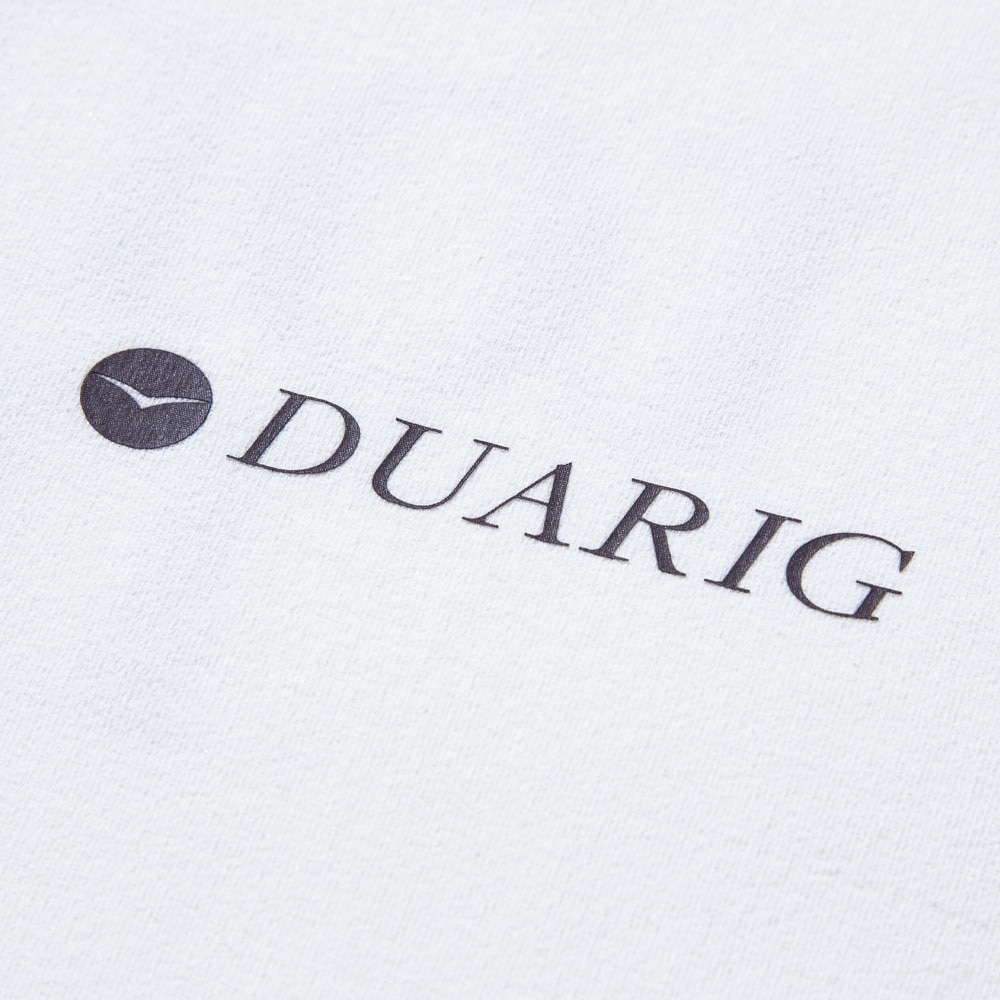 デュアリグ（DUARIG）（メンズ）クルーネック 長袖Tシャツ 4F0010-TRCT-863HD WHT