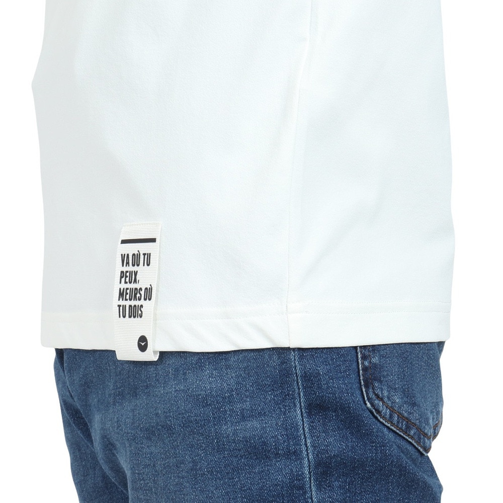 デュアリグ（DUARIG）（メンズ）クルーネック 長袖Tシャツ 4F0010-TRCT-863HD WHT