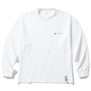 (メンズ)クルーネック 長袖Tシャツ 4F0010-TRCT-863HD WHT