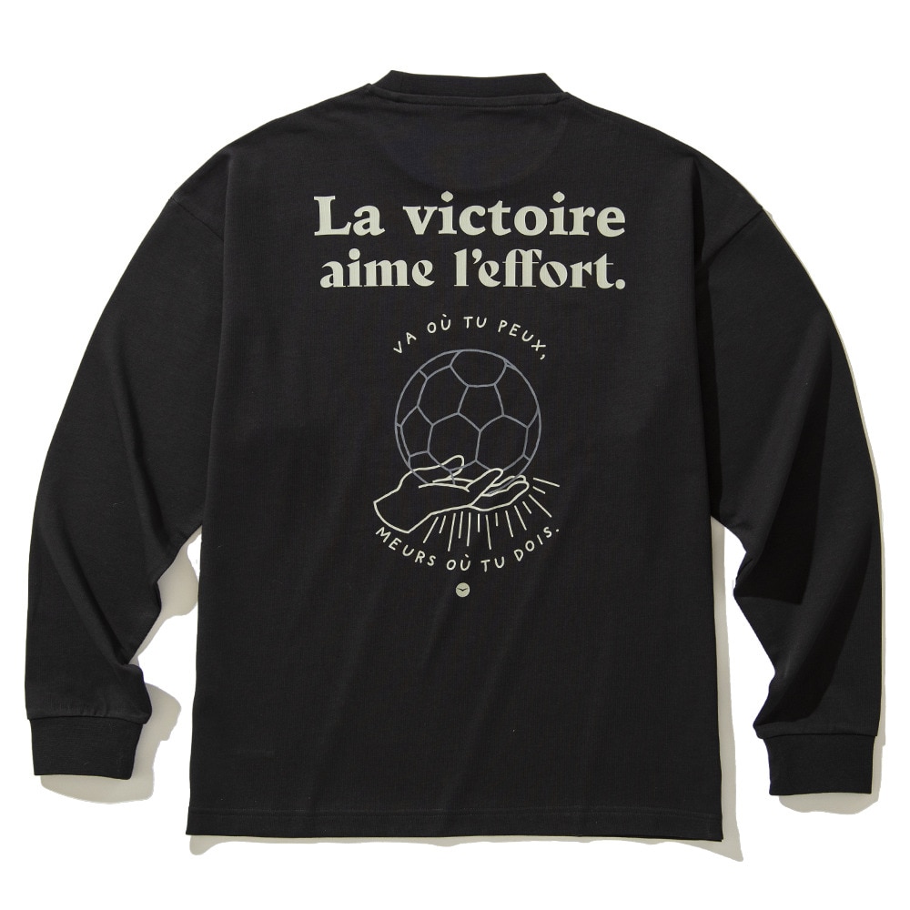 デュアリグ（DUARIG）（メンズ）クルーネック 長袖Tシャツ 4F0011-TRCT-863HD BLK