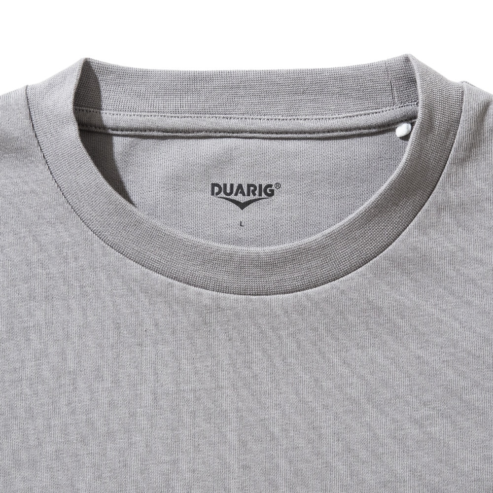 デュアリグ（DUARIG）（メンズ）クルーネック 長袖Tシャツ 4F0011-TRCT-863HD CGRY