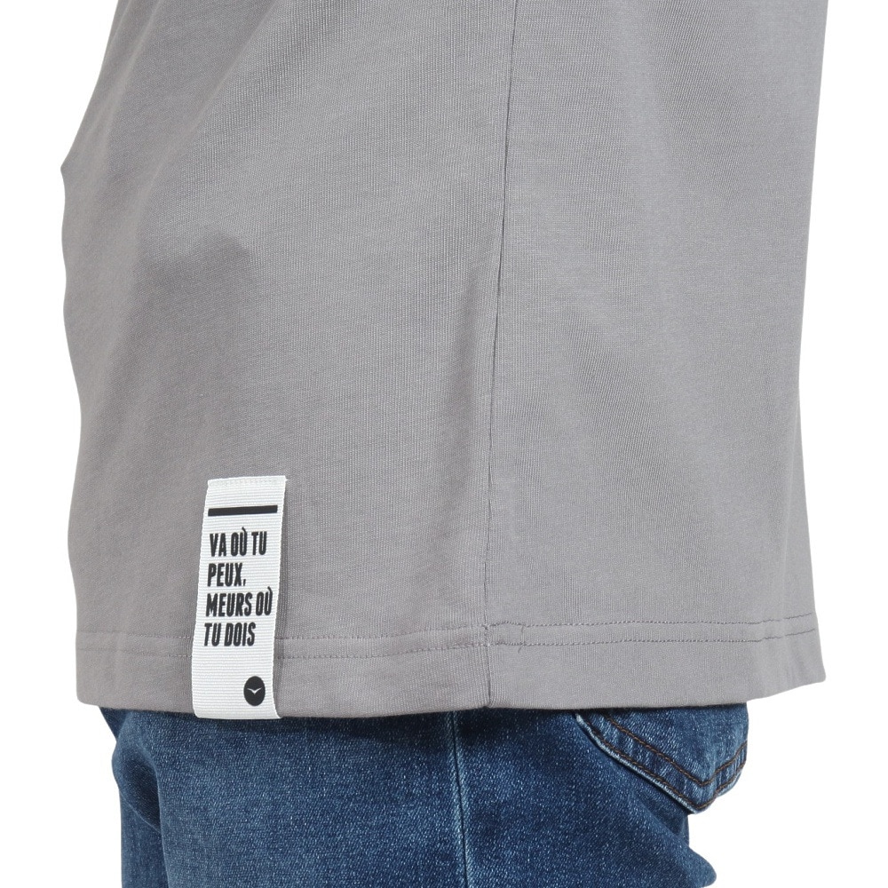 デュアリグ（DUARIG）（メンズ）クルーネック 長袖Tシャツ 4F0011-TRCT-863HD CGRY