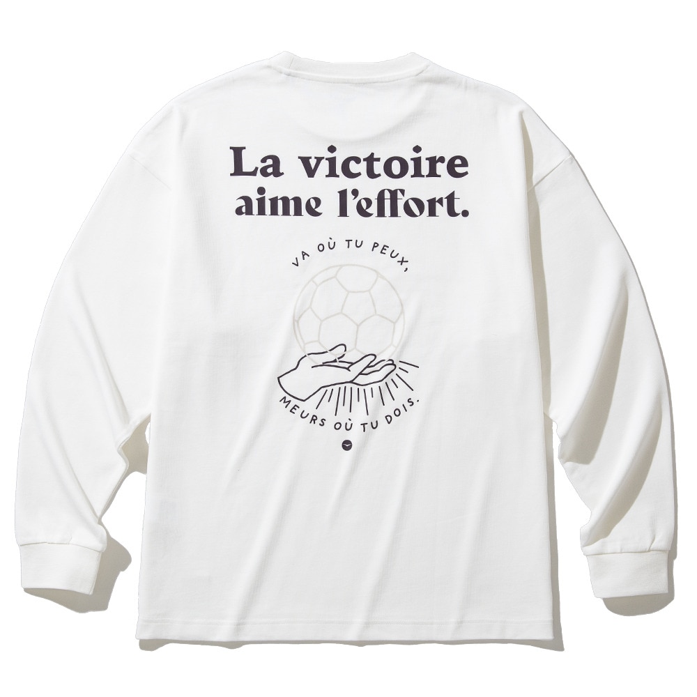 デュアリグ（DUARIG）（メンズ）クルーネック 長袖Tシャツ 4F0011-TRCT-863HD WHT