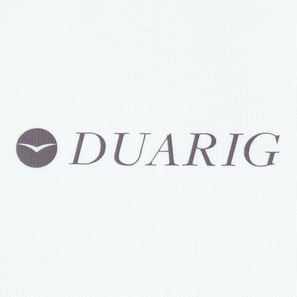 デュアリグ（DUARIG）（メンズ）クルーネック 長袖Tシャツ 4F0011-TRCT-863HD WHT