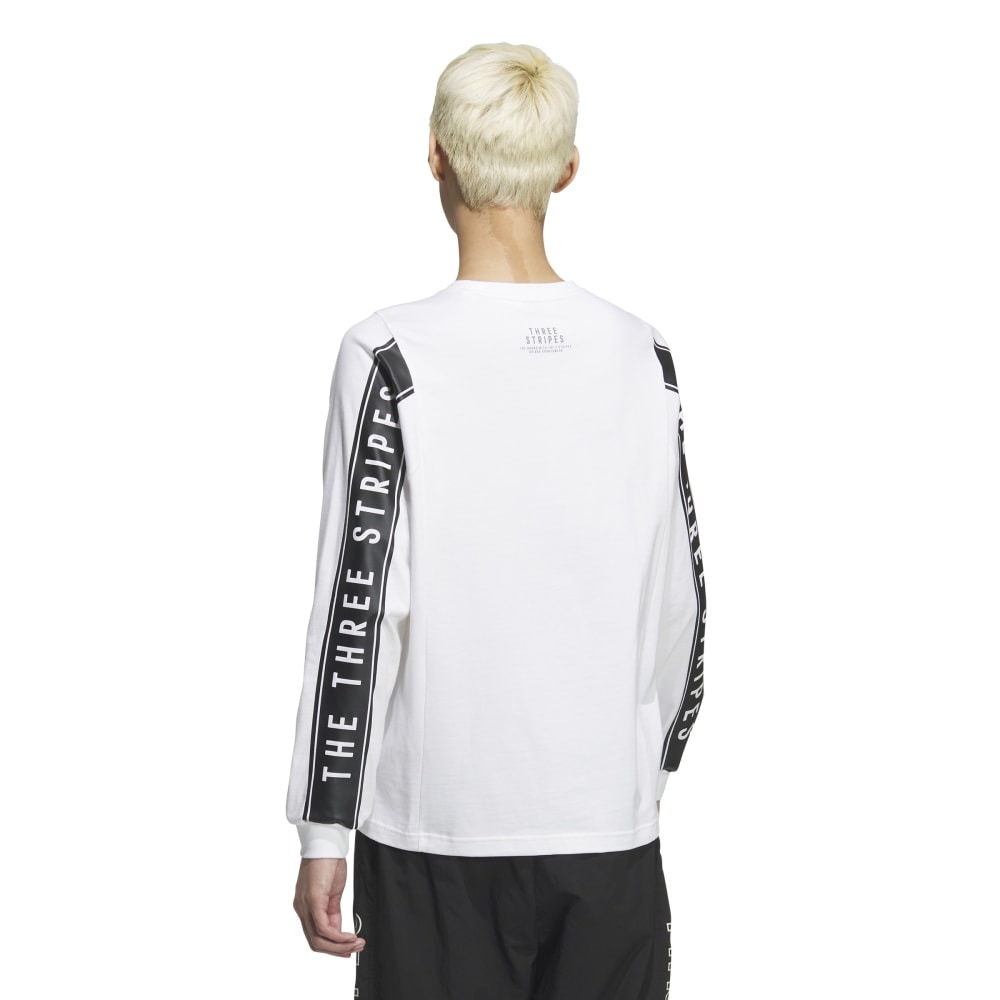 アディダス（adidas）（メンズ）ワーディングパック ルーズフィット シングルジャージー 長袖Tシャツ KWX96-JG8588