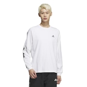 (メンズ)ワーディングパック ルーズフィット シングルジャージー 長袖Tシャツ KWX96