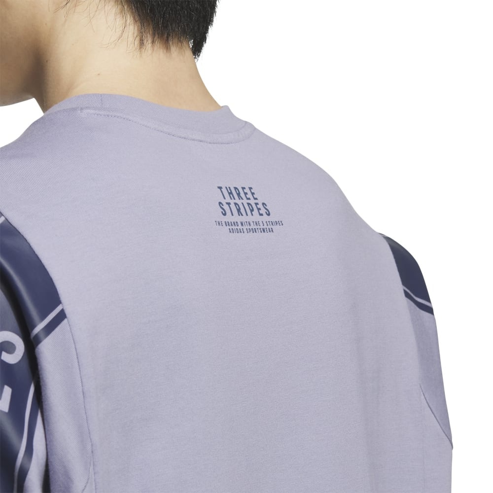 アディダス（adidas）（メンズ）ワーディングパック ルーズフィット シングルジャージー 長袖Tシャツ KWX96-JG8589