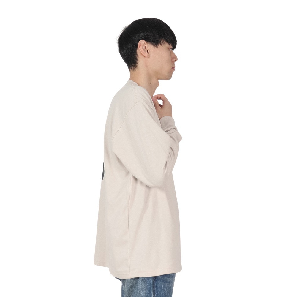 ニューエラ（NEW ERA）（メンズ、レディース）長袖 オーバーサイズド パフォーマンス Tシャツ Flag&Wordmark 14312832