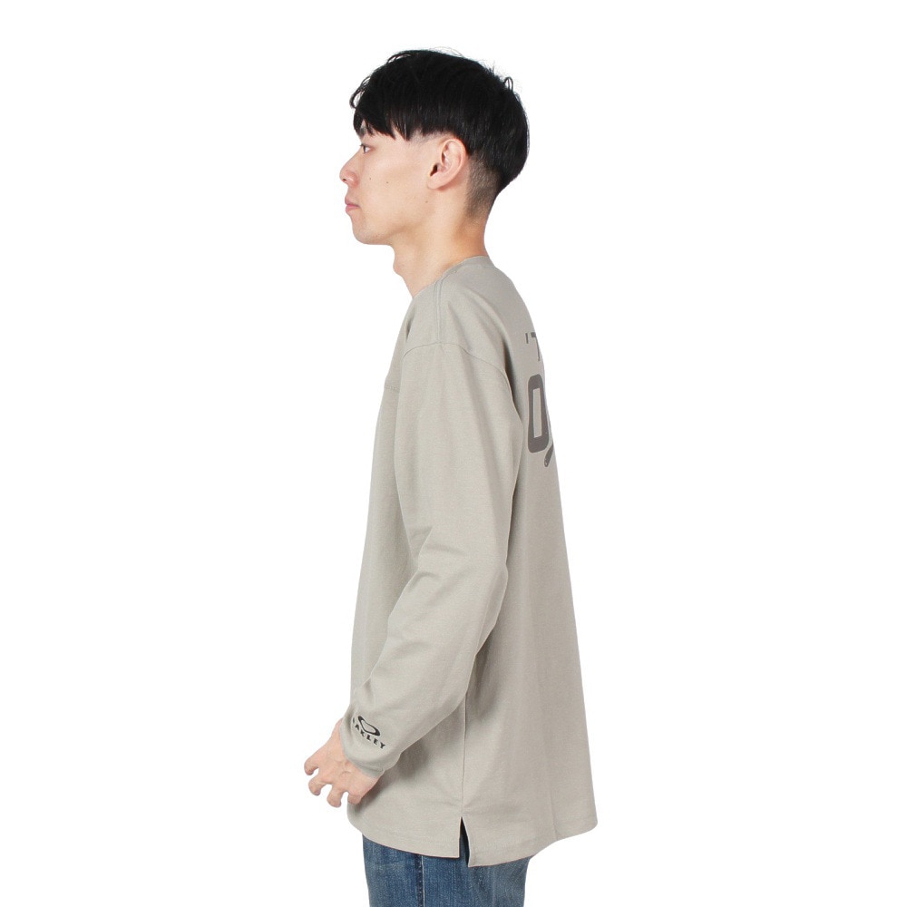 オークリー（OAKLEY）（メンズ）ESSEN 長袖Tシャツ CURVE FOA407332-89C