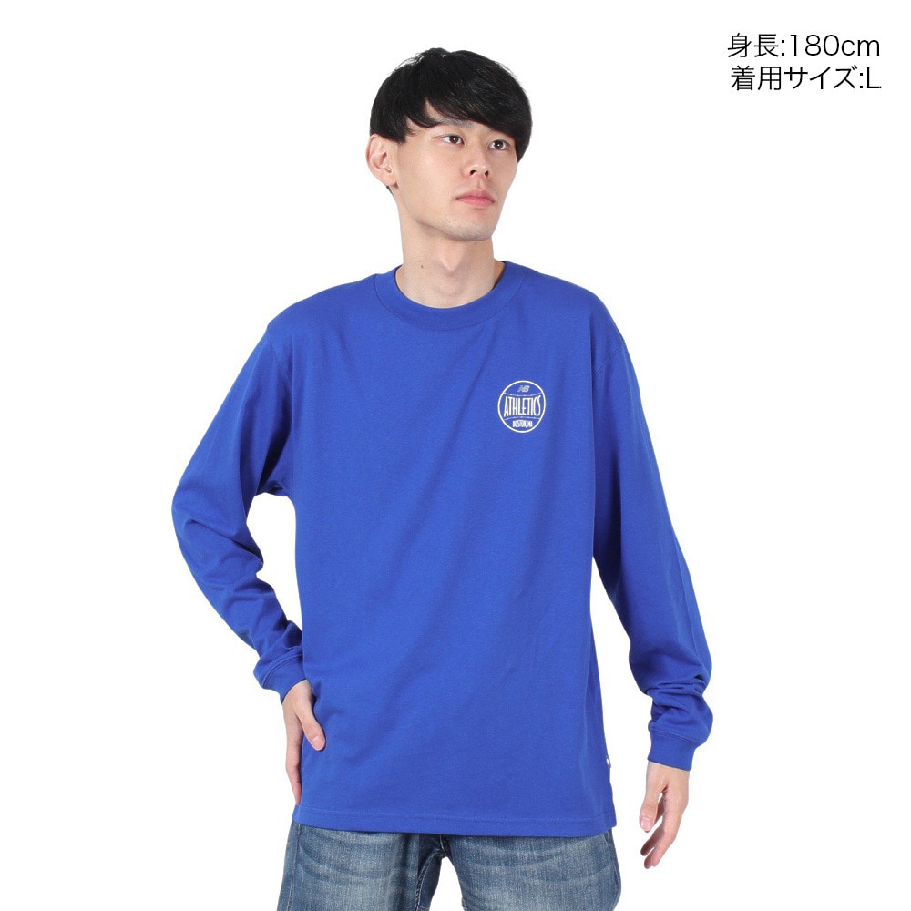 ニューバランス（new balance）（メンズ）ダイアモンド ロングスリーブTシャツ MT43949TRY