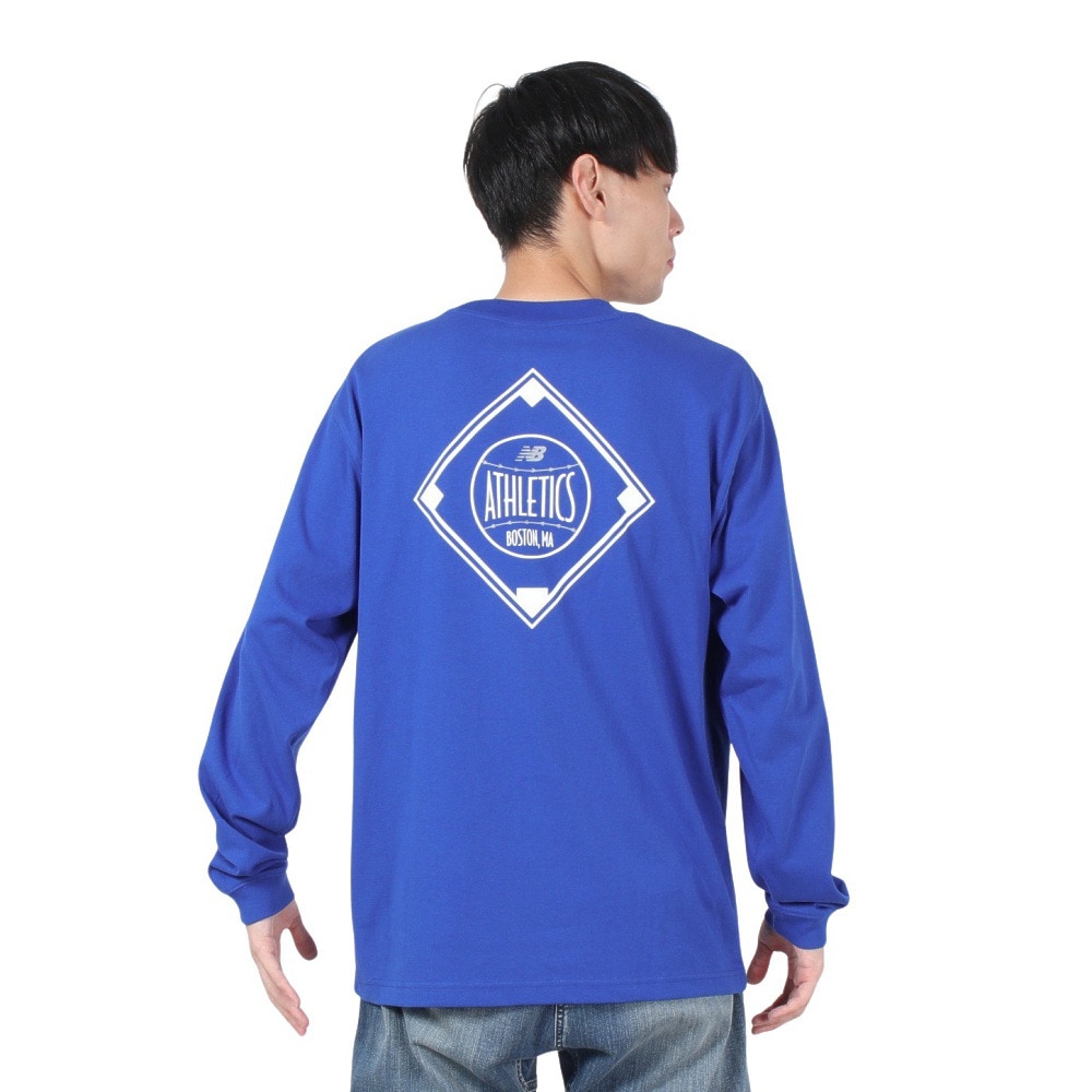 ニューバランス（new balance）（メンズ）ダイアモンド ロングスリーブTシャツ MT43949TRY