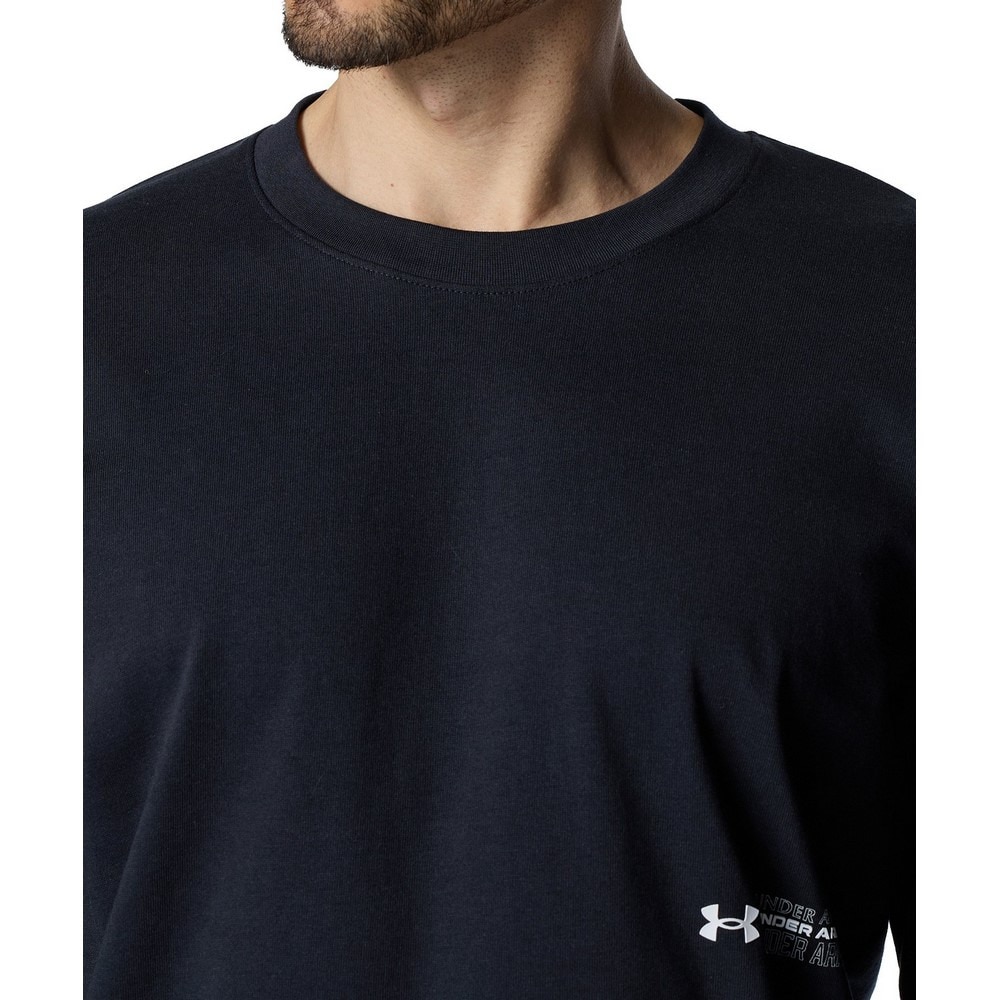 アンダーアーマー（UNDER ARMOUR）（メンズ）ヘビーウエイト グラフィック ロングスリーブTシャツ 6003082 002