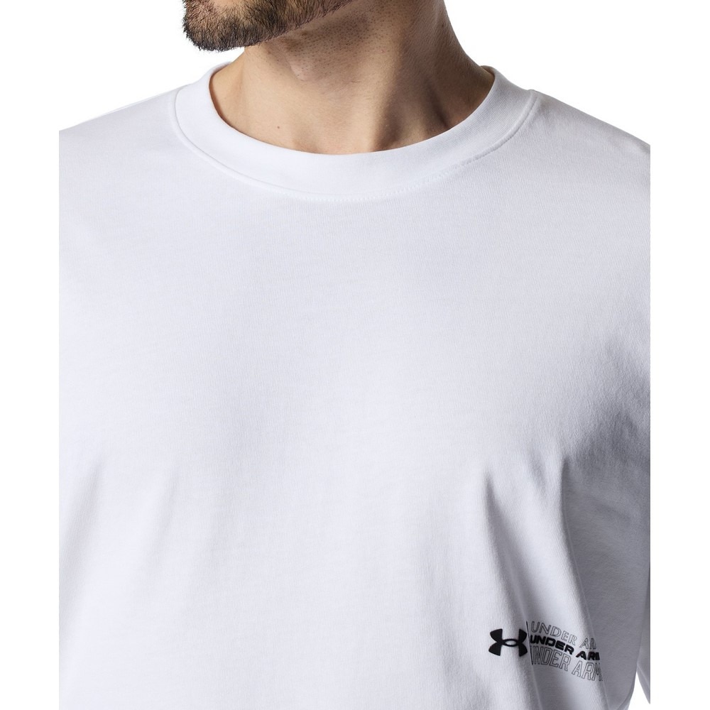 アンダーアーマー（UNDER ARMOUR）（メンズ）ヘビーウエイト グラフィック ロングスリーブTシャツ 6003082 100