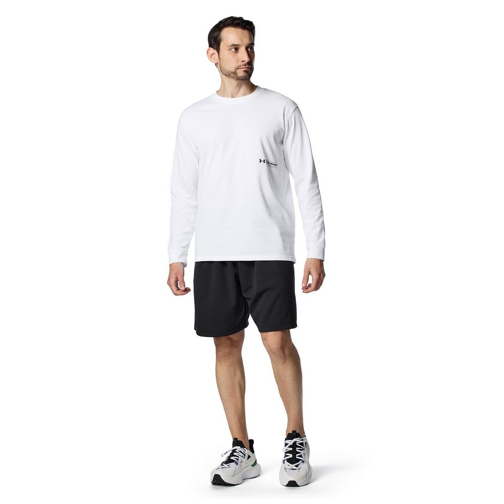 アンダーアーマー（UNDER ARMOUR）（メンズ）ヘビーウエイト グラフィック ロングスリーブTシャツ 6003082 100